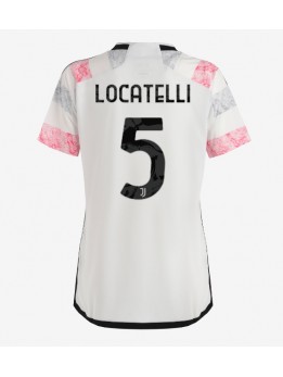 Juventus Manuel Locatelli #5 Auswärtstrikot für Frauen 2023-24 Kurzarm